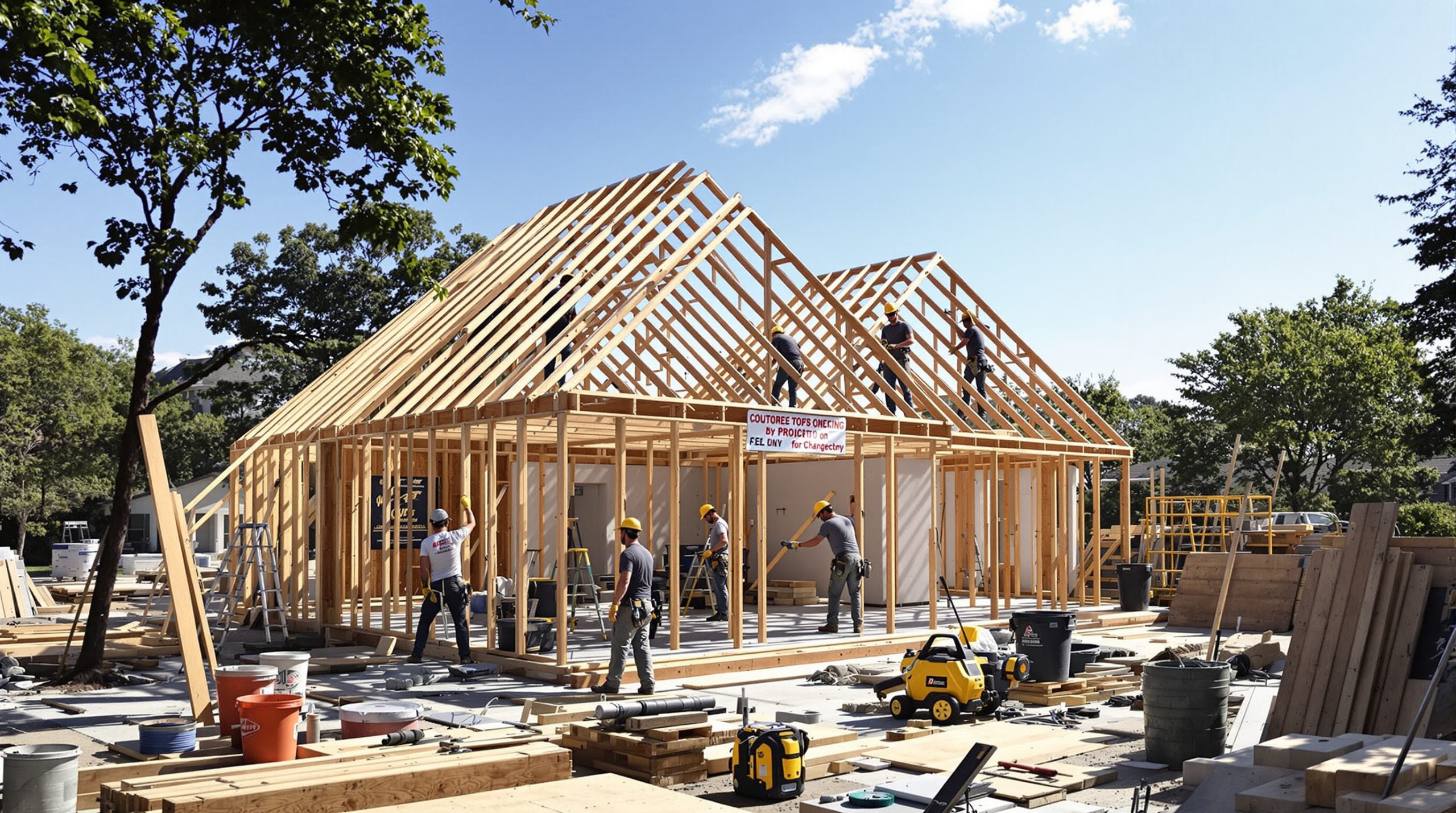 Prix charpente 2 pans : comparez les offres et faites le bon choix